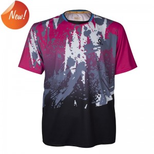 Apacs Dry-Fast T-Shirt (RN10151) - Pink/Black